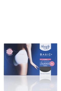 3 Pack Basic Maxi Briefs Ladies - Sloggi