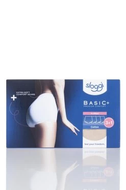 4 Pack Basic+ Maxi Briefs Ladies - Sloggi