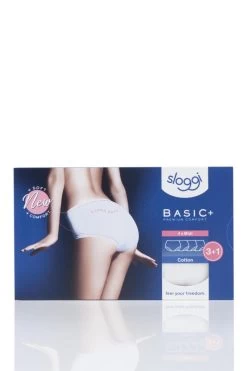 4 Pack Basic Midi Briefs Ladies - Sloggi