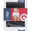 2 Pack 24/7 Basic Natural Cotton Midi Briefs Men's - Sloggi