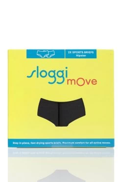 2 Pack MOve Hipster Sports Briefs Ladies - Sloggi