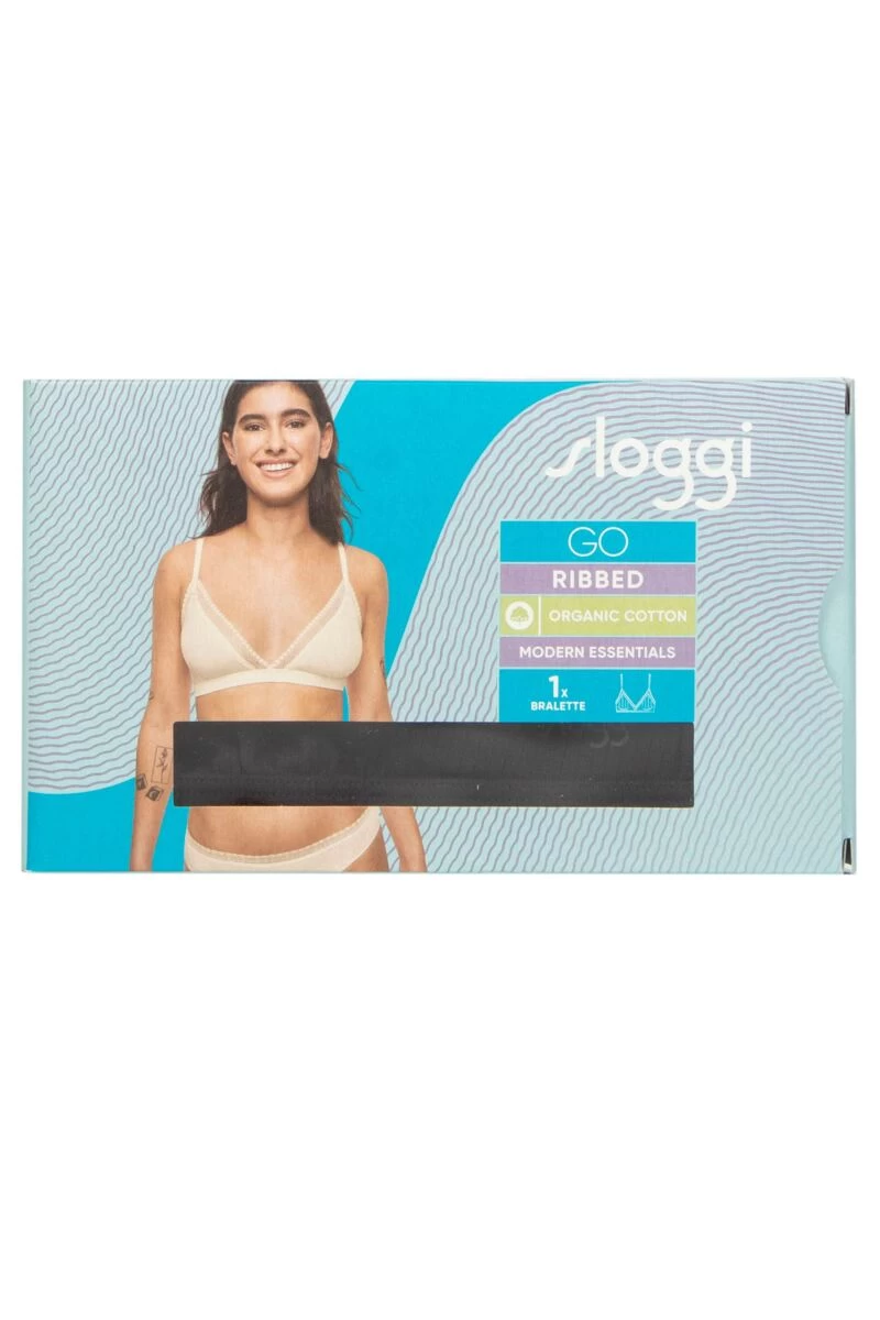 Ladies 1 Pack Sloggi GO Ribbed Bralette