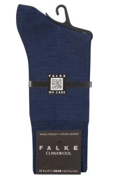 Mens 1 Pair Falke ClimaWool Recycled Yarn Socks