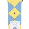1 Pair Organic Cotton Argyle Socks Men's - Burlington