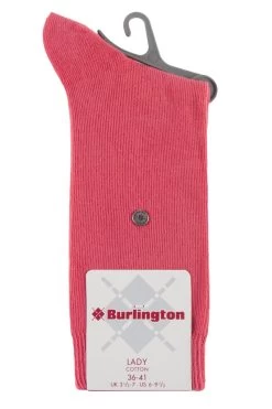 1 Pair Lady Plain Cotton Socks Ladies - Burlington