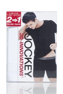 2 Pack 3D Innovation T-Shirt 2 FOR THE PRICE OF 1 Men's - Jockey