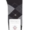 Ladies 1 Pair Burlington Covent Garden Cotton Argyle Socks