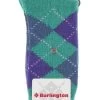 1 Pair Whitby Extra Soft Argyle Socks Ladies - Burlington