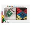 Mens 1 Pair Burlington Rubiks Cube Argyle Gift Boxed Cotton Socks With Keyring