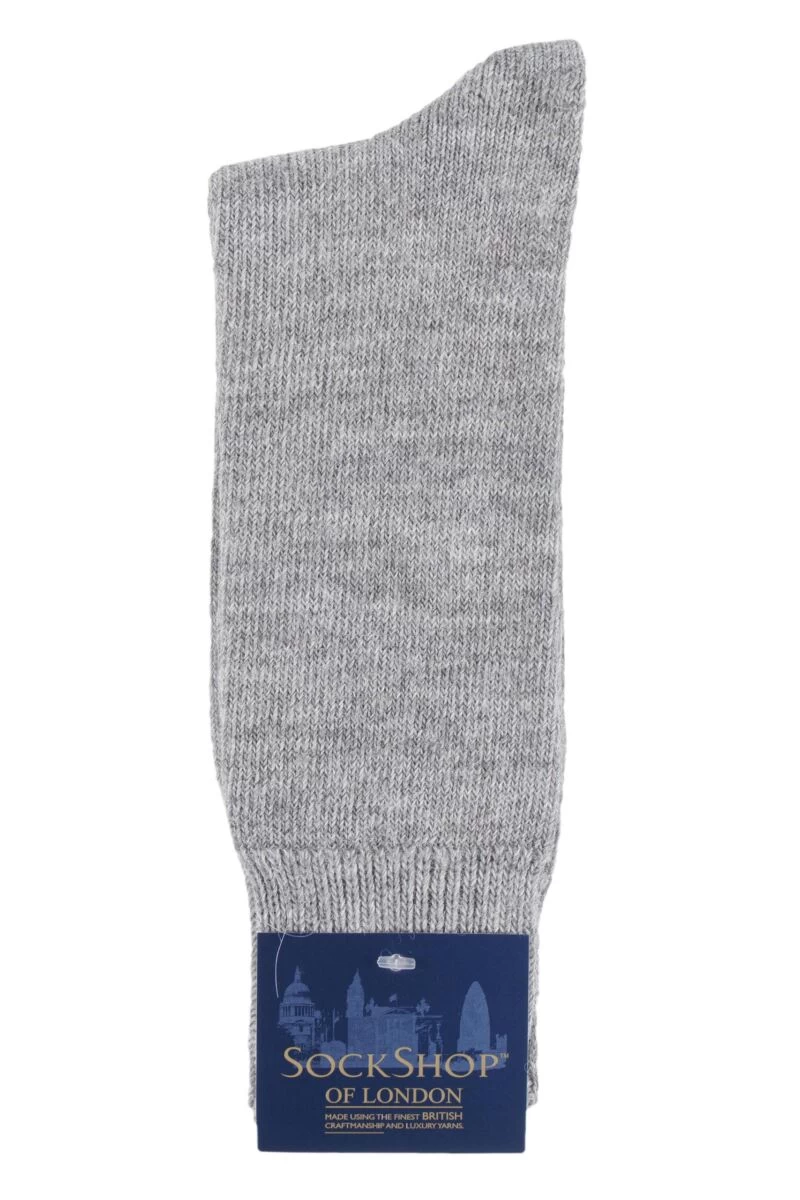 1 Pair Of London Plain Alpaca Socks Unisex - SOCKSHOP Of London