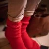 1 Pair Of London Mohair Ribbed Socks With Cushioning Unisex - SOCKSHOP Of London