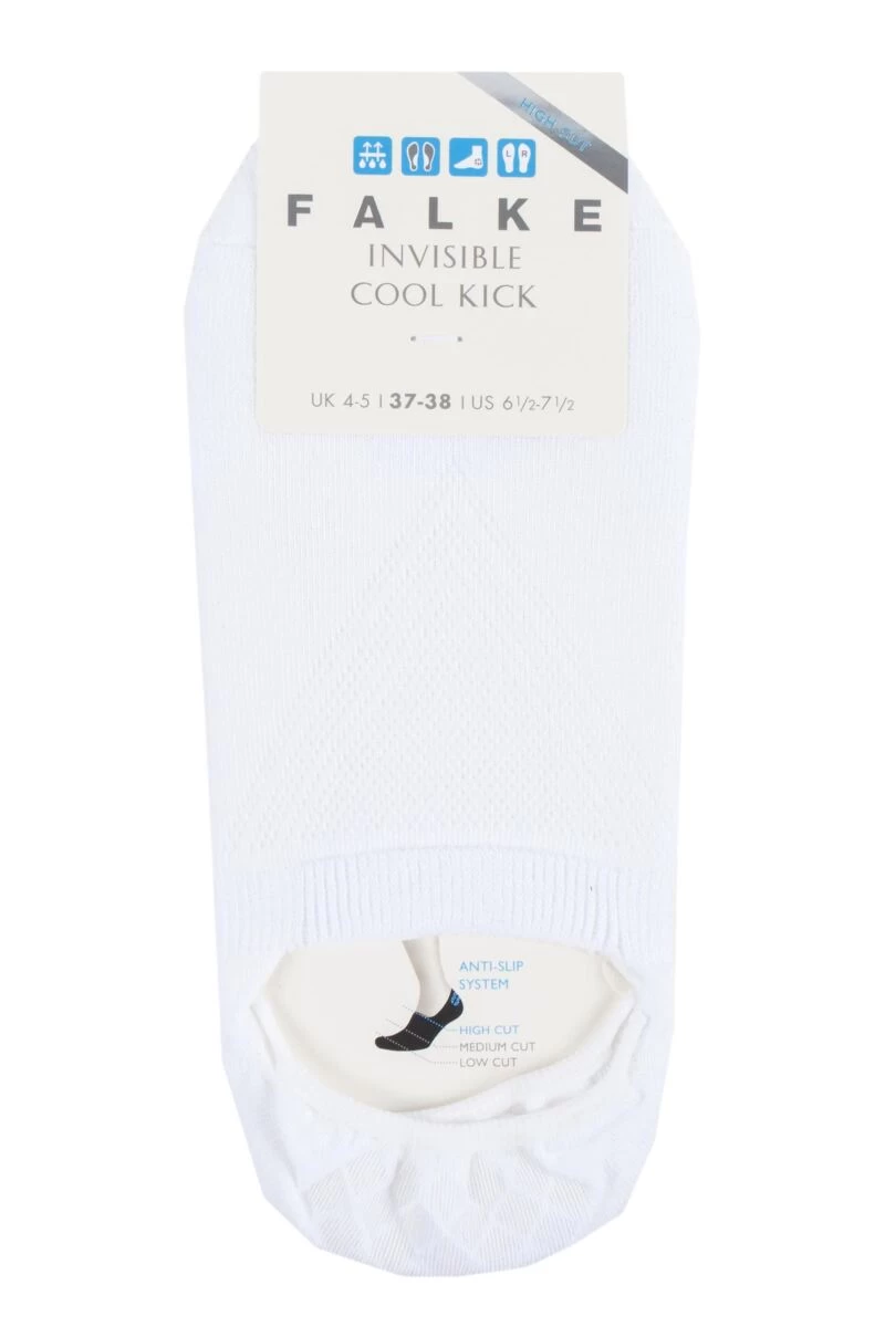 1 Pair Cool Kick Invisible Cotton Socks Ladies - Falke