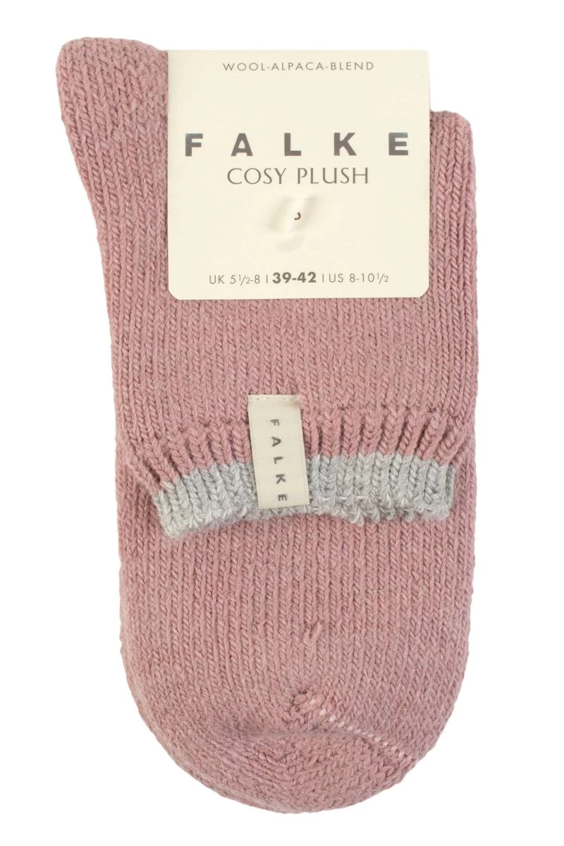Ladies 1 Pair Falke Cosy Plush Wool And Alpaca Socks
