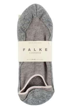 Ladies 1 Pair Falke CosyShoe Shorter Cut Virgin Wool Home Socks