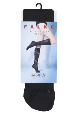 1 Pair Medium Leg Vitalizer Compression Socks Ladies - Falke