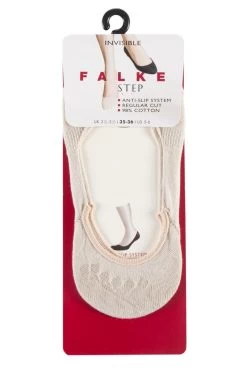 1 Pair Invisible Step Cotton Shoe Liners Ladies - Falke