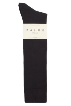 Ladies 1 Pair Falke Family Everyday Cotton Knee High Socks