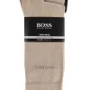 2 Pair BOSS Plain 75% Cotton Socks Men's - Hugo Boss