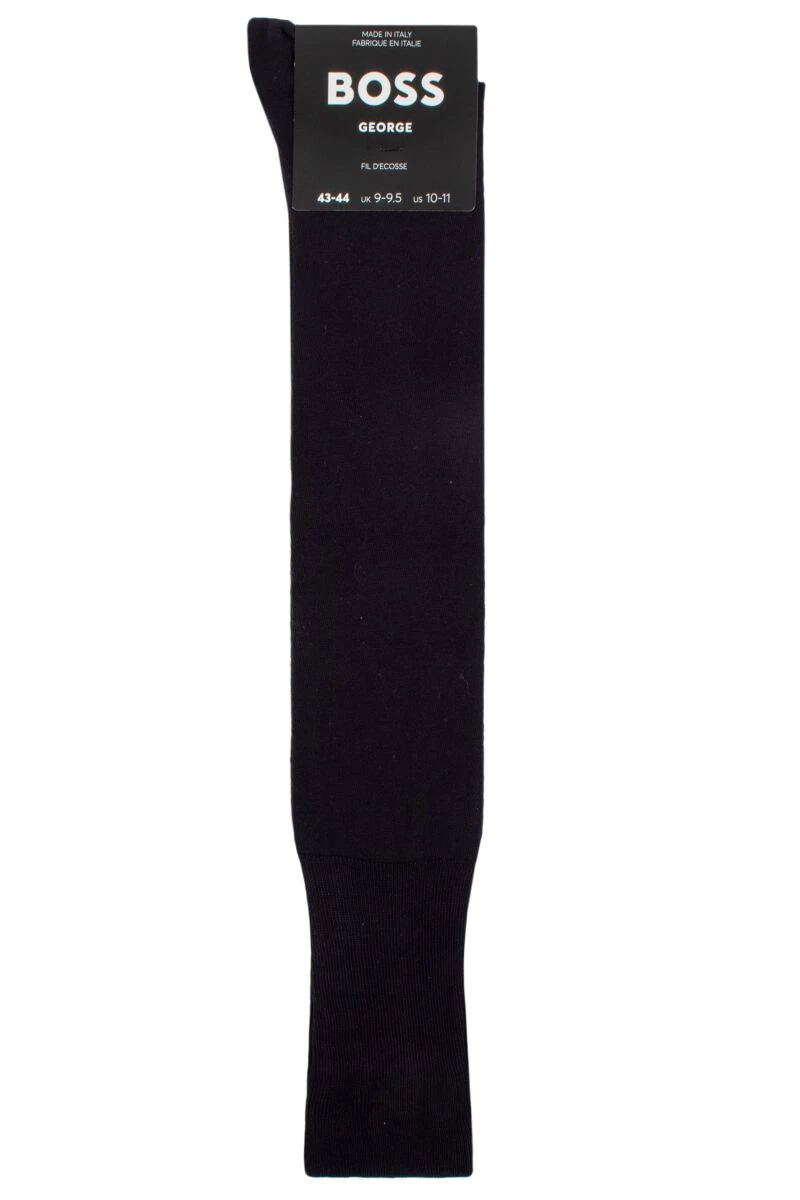 Mens 1 Pair Boss George Cotton Knee High Socks