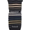 1 Pair Kilburn Striped Cotton Lisle Socks Men's - Pantherella