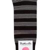 Mens 1 Pair Pantherella Rubra Block Stripe Organic Cotton Socks