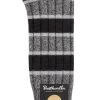 Mens 1 Pair Pantherella Stalbridge 85% Cashmere Striped Ribbed Socks