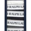 Mens 5 Pair Ralph Lauren Stretch Cotton Classic Trunks
