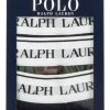 Mens 3 Pair Ralph Lauren Stretch Cotton Slim Fit Boxers