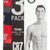 Mens 3 Pack CR7 Cotton Trunks