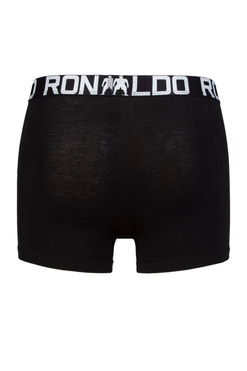Boys 2 Pack CR7 Cotton Boxer Shorts - Image 2