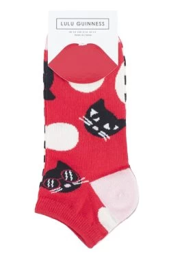 3 Pair Cotton Secret Socks Ladies - Lulu Guinness