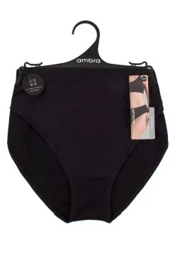 Ladies 1 Pack Ambra Curvesque Hi Cut Brief Underwear