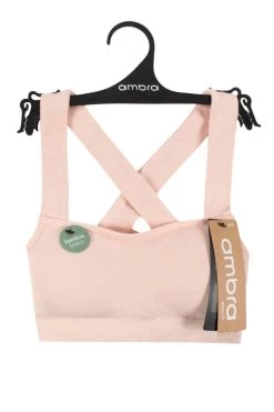 Ladies 1 Pack Ambra Bamboo Basics Bamboo Bandeau Bra Underwear