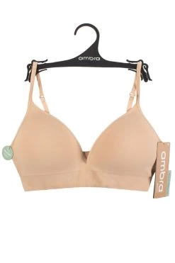 Ladies 1 Pack Ambra Bare Essentials Moulded Wirefree Bra
