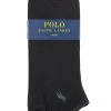 3 Pair Plain Cotton Ghost Ped Socks Men's - Ralph Lauren