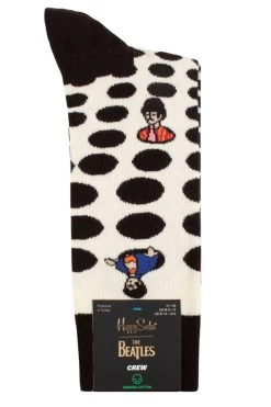 Mens And Ladies 1 Pair Happy Socks Beatles Dots Socks