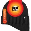 Mens 1 Pack SOCKSHOP Heat Holders Expedition Drop Neck Hat