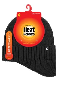 Mens 1 Pack SOCKSHOP Heat Holders Expedition Drop Neck Hat