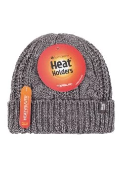 1 Pack Heat Weaver Cable Knit Hat Ladies - Heat Holders