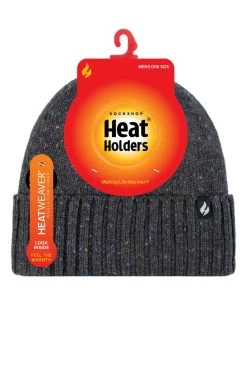 Mens 1 Pack SOCKSHOP Heat Holders Andes Deep Turnover Hat