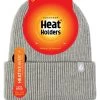 Ladies 1 Pack SOCKSHOP Heat Holders Vermont Fine Rib Turnover Cuff Hat