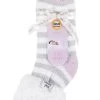 1 Pair Sleep Turn Over Cuff Socks Ladies - Heat Holders