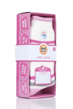 1 Pair Gift Boxed Socks Ladies - Heat Holders