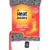 Ladies 1 Pair SOCKSHOP Heat Holders 2.3 TOG Patterned Thermal Socks