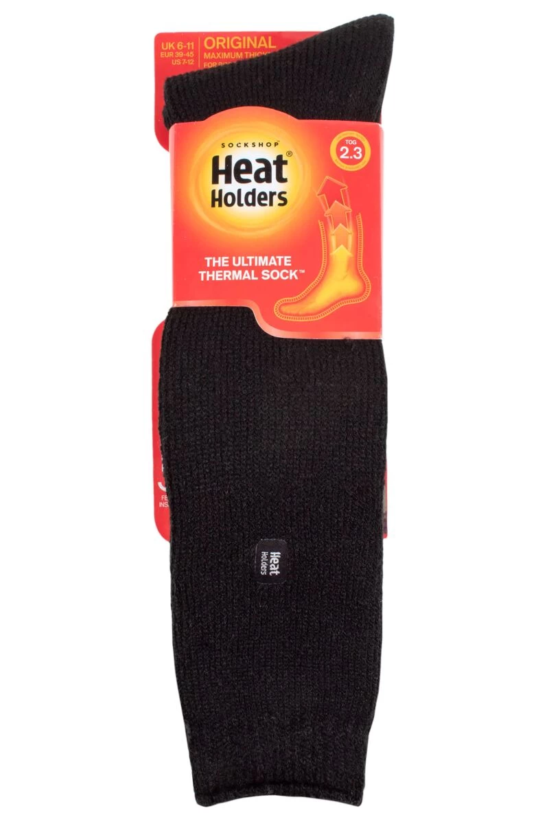 1 Pair 2.3 TOG Long Thermal Socks Men's - Heat Holders