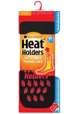 1 Pair Slipper Thermal Socks Men's - Heat Holders