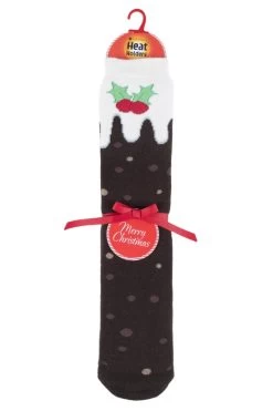 1 Pair 3.1 TOG Double Layered Christmas Slipper Socks Unisex - Heat Holders