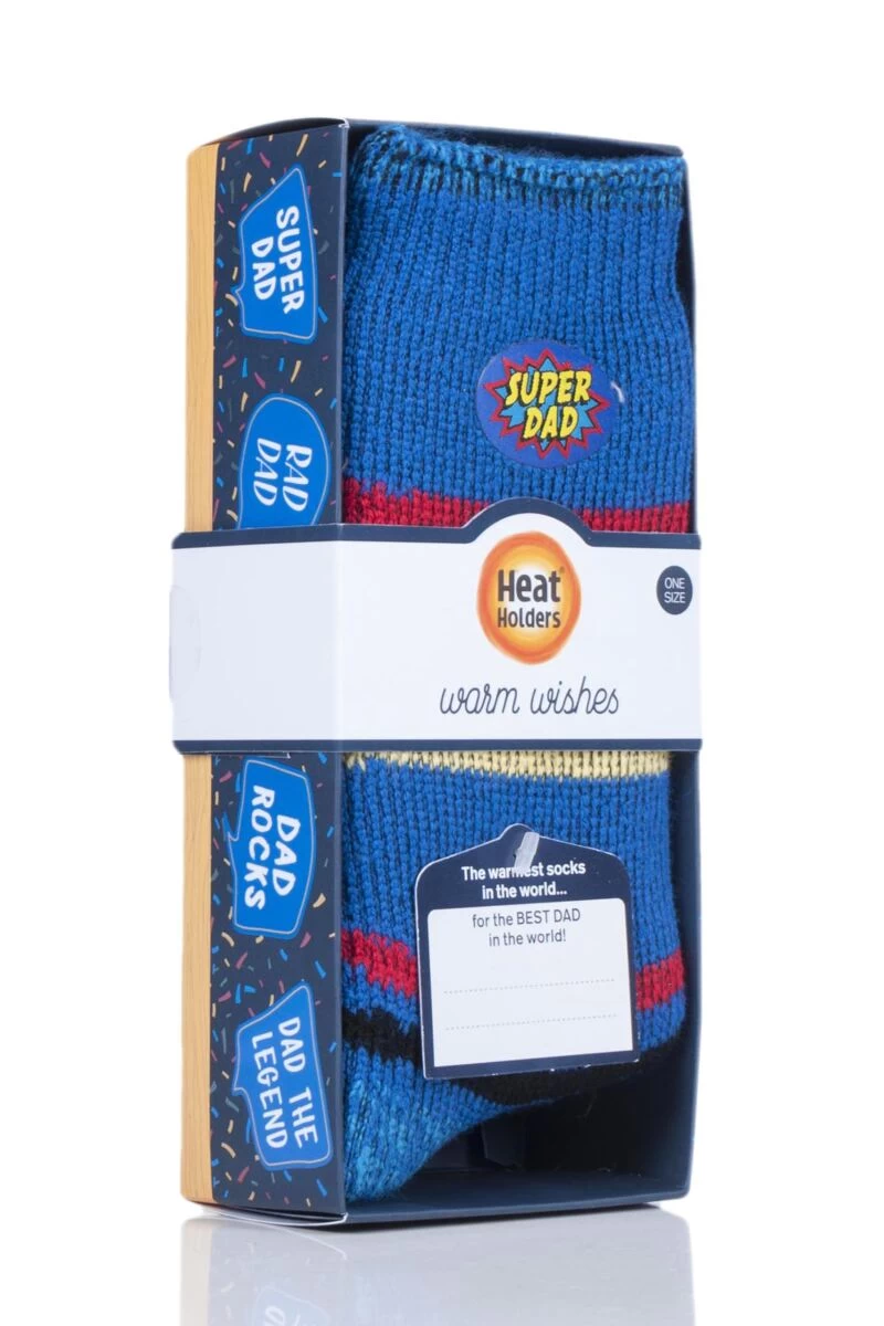 1 Pair Gift Boxed Socks Men's - Heat Holders