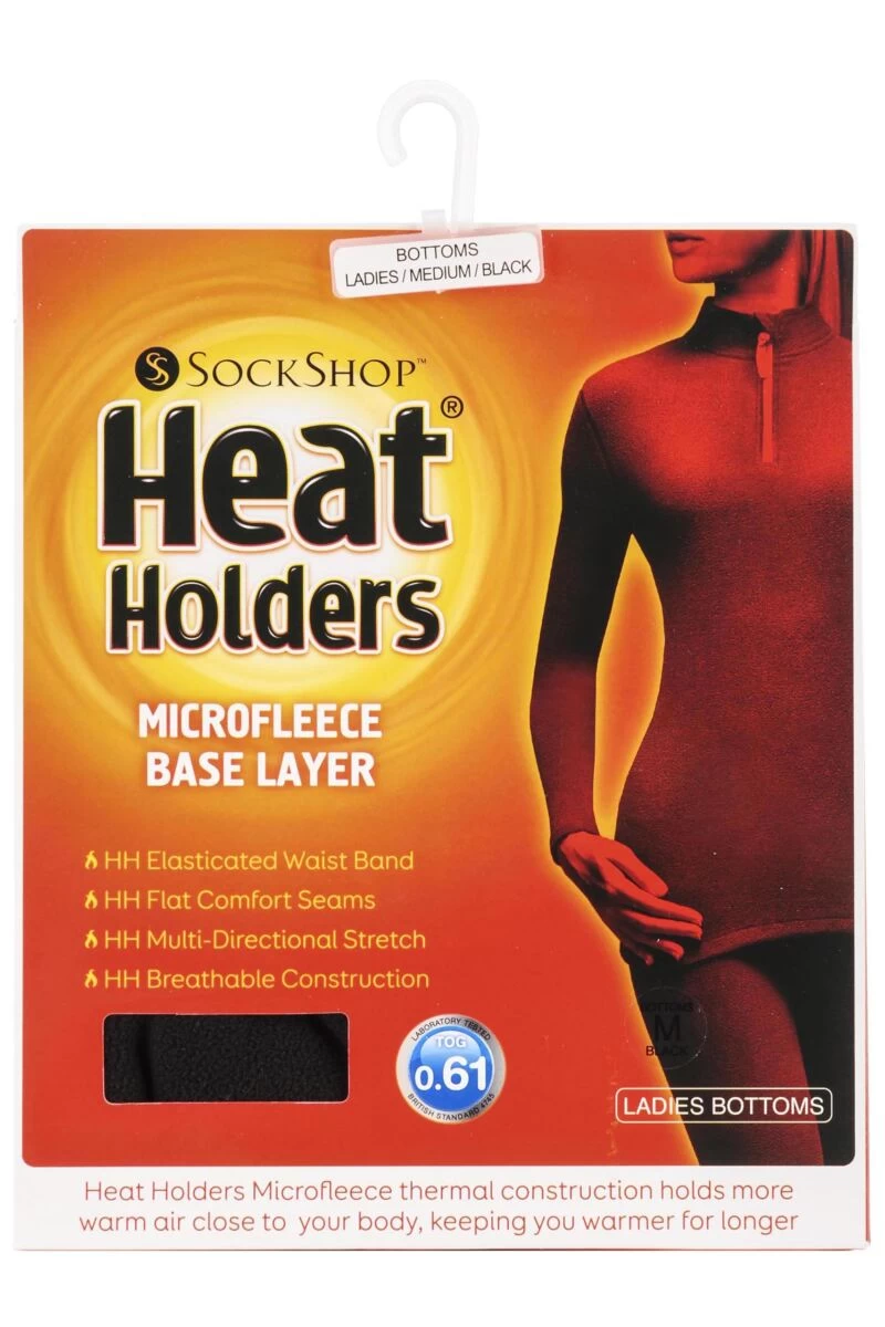 1 Pack Microfleece Base Layer Bottoms Ladies - Heat Holders
