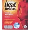 1 Pair 0.39 Tog Thermal Underwear Leggings Ladies - Heat Holders